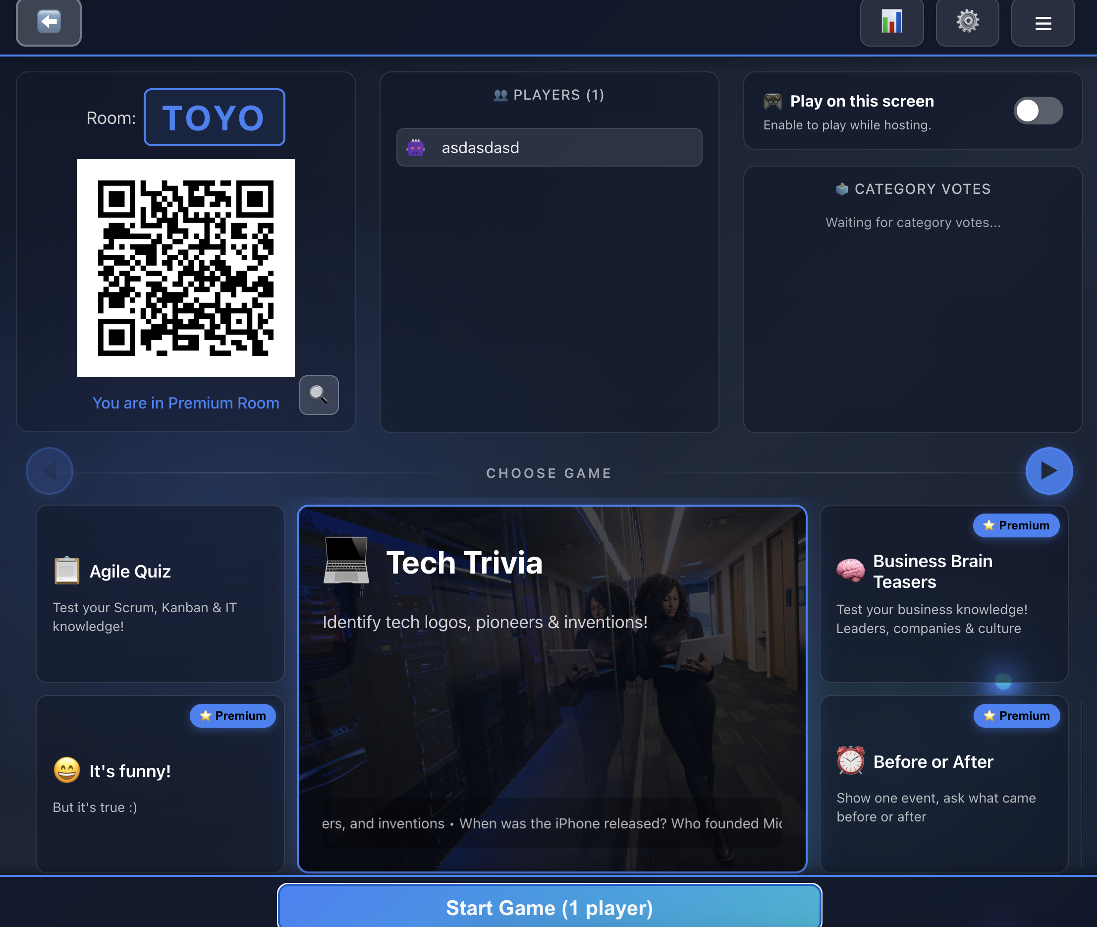 Toyo Blitz Screenshot 1