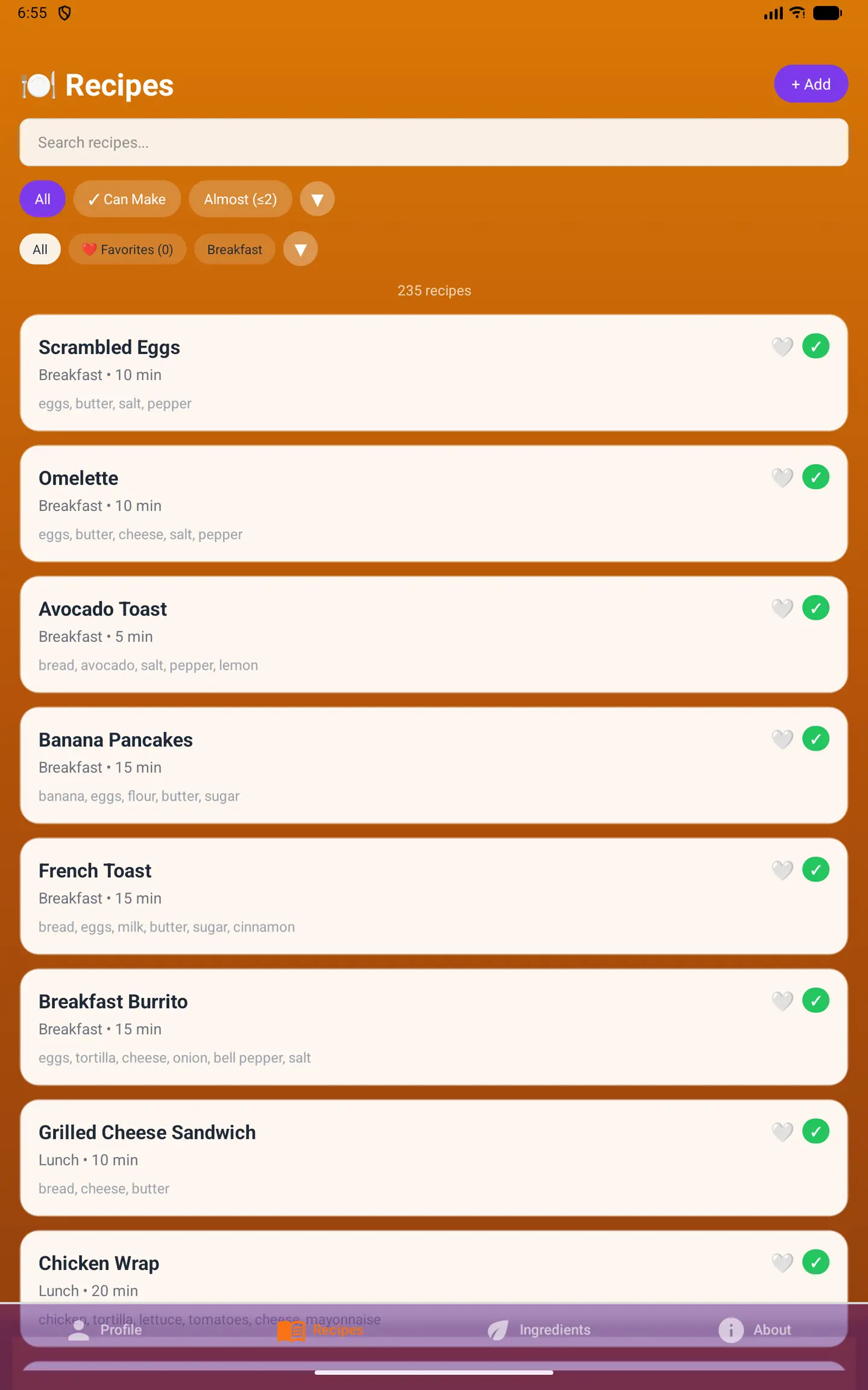 Toyo Cook Screenshot 2
